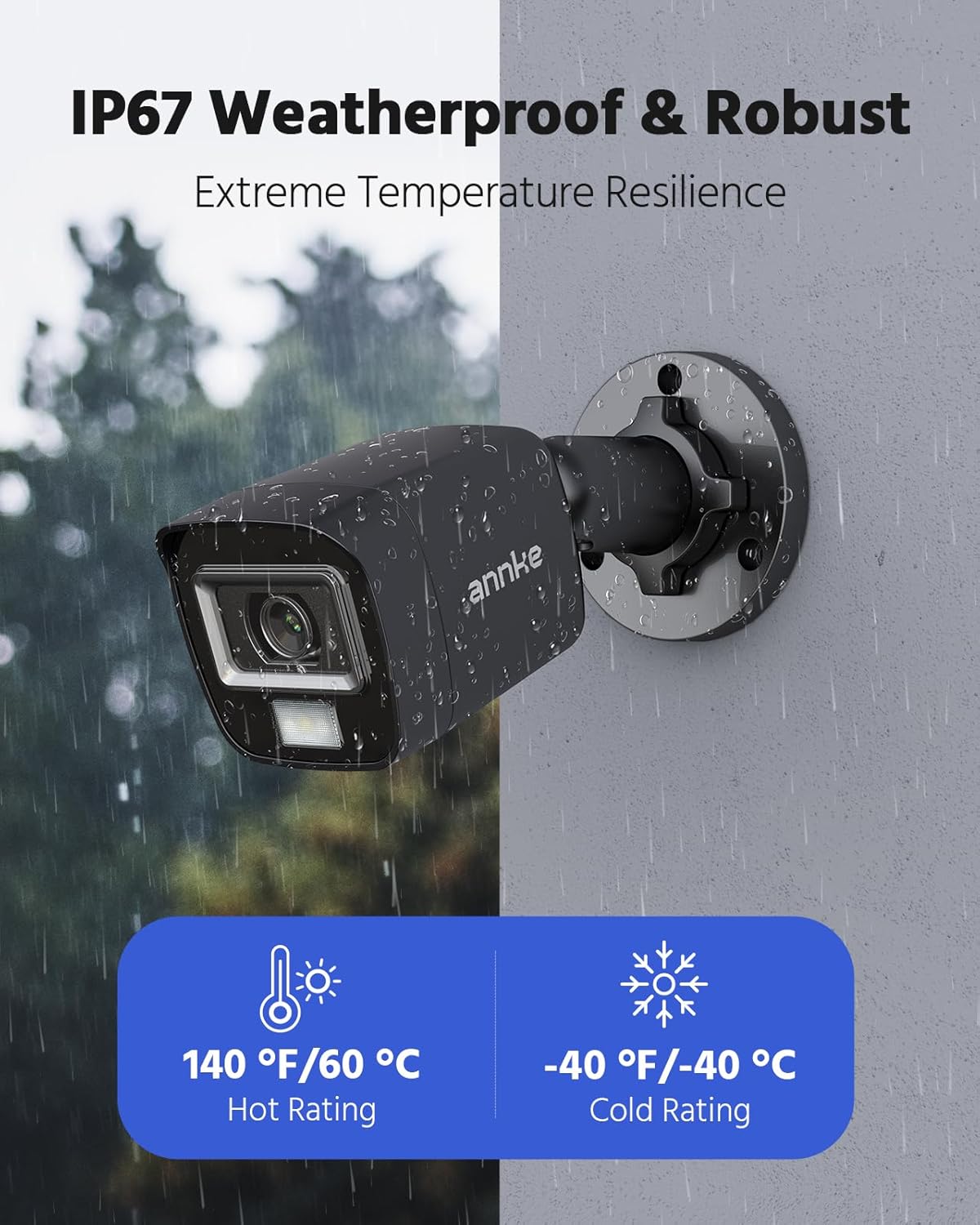 ANNKE 3K Lite Security Camera System Outdoor with AI Human/Vehicle Detection, 8CH H.265+ DVR and 8 x 1920TVL 2MP IP67 Home CCTV Cameras with Smart Dual Light, Color Night Vision, 1TB Hard Drive - E200 - Image 7