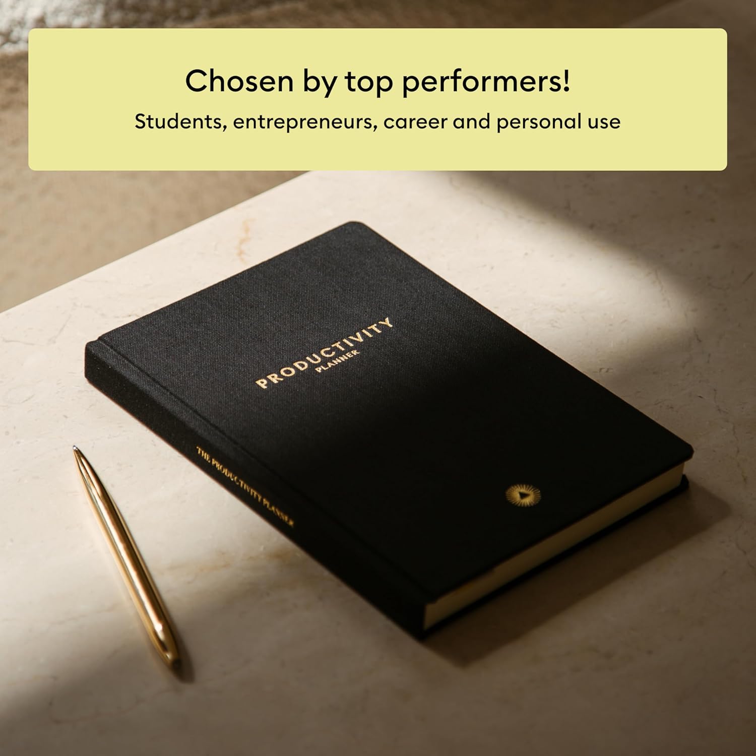 Intelligent Change 3-Month Productivity Planner 2025, Productivity Tools for Time Management & Mindfulness, Daily Planner To Do List, A5 Undated Quarterly Planner (Black) - Image 9